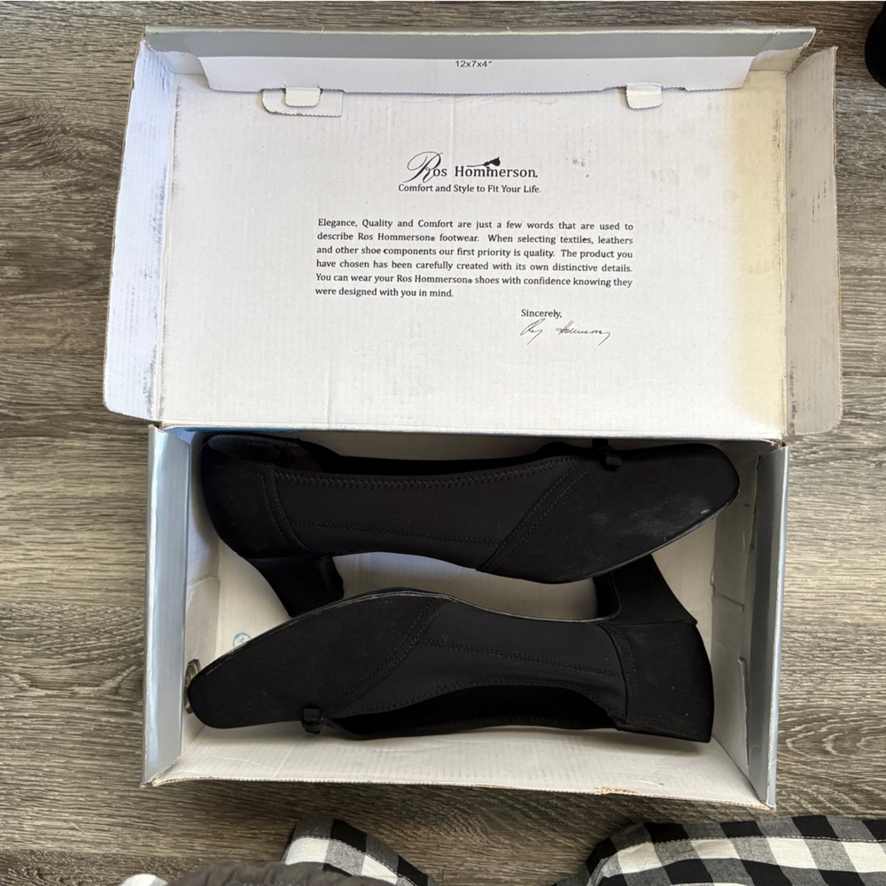 Ros Hommerson Black Women's Flats